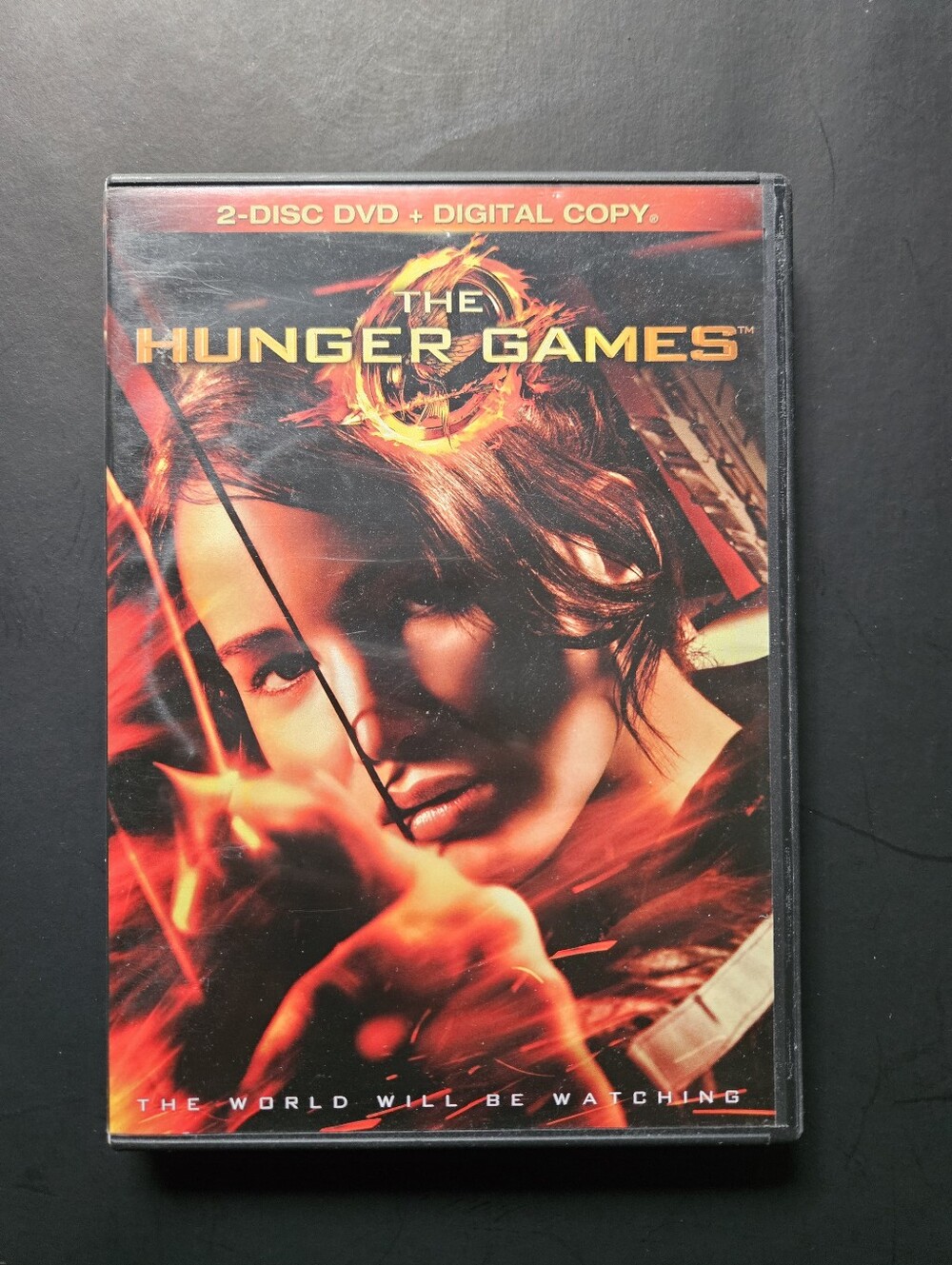 The Hunger Games DVD (2012) Jennifer Lawrence, Woody Harrelson, Stanley Tucci